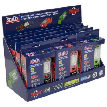 Image of Sealey LED3601COMBO LED3601 Series Inspection Lamp Combination - D...