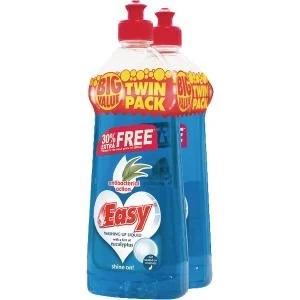 Image of Washing Up Liquid Blue 500ml Pack of 2 1015055