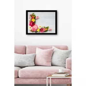 Image of SC0777 Multicolor Decorative Framed MDF Painting