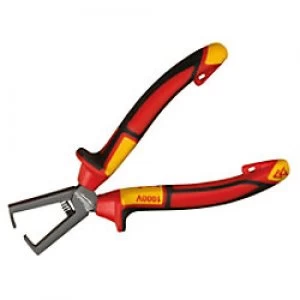 Image of Milwaukee Wire Stripping Plier 4932464573 Forged Alloy Steel Grey, Red