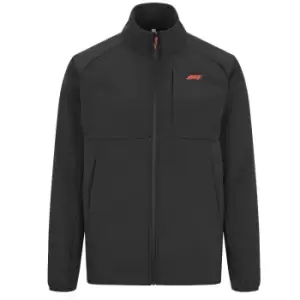 Image of 2022 F1 Tech Softshell Jacket (Black)