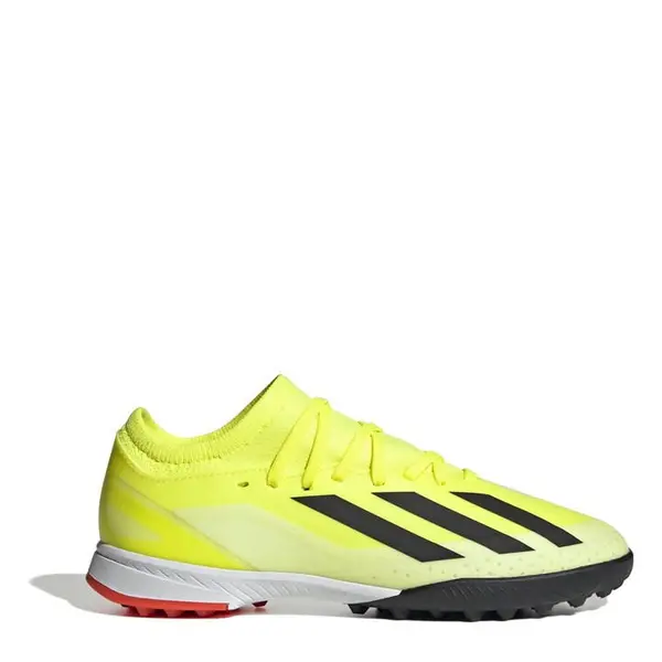 Image of adidas X Crazyfast League Junior Astro Turf Football Boots - Yellow 3