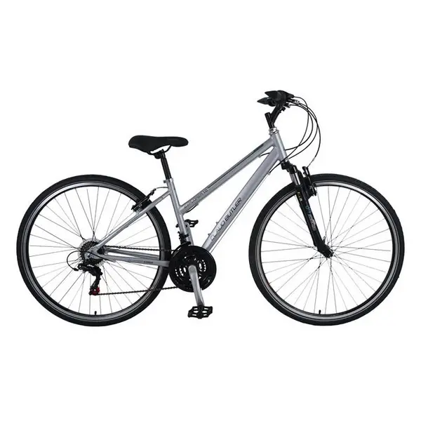 Image of Claud Butler Claud Butler Explorer 1.0 Low Step Hybrid Bike Hybrid Bikes 18inc Silver 40299011000