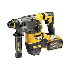 Image of DEWALT DCH333X2-GB 54V XR Flexvolt Brushless SDS-plus Cordless Hammer Drill with 2 x 9.0AH Batteries