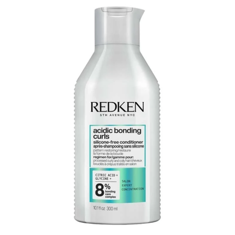 Image of Redken Acidic Bonding Concentrate Curls Silicone-Free Conditioner for Damaged Curls and Coils 300ml