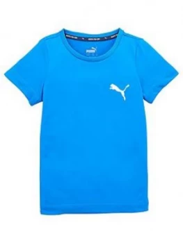 Image of Puma Puma Active T-Shirt, Blue, Size 1-2 Years