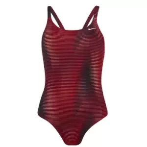 Image of Nike Fastback Swimsuit Womens - Red