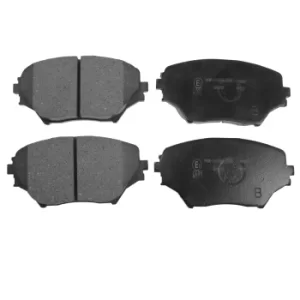 Image of Brake Pad set ADT342120 by Blue Print Front Axle