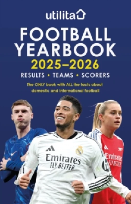 Image of The Utilita Football Yearbook 2025-2026. Paperback Books