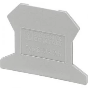 Image of Phoenix Contact 3003020 D UK 410 End Cover Grey