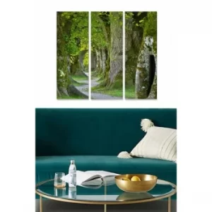 Image of MDF2897757 Multicolor Decorative MDF Painting (3 Pieces)