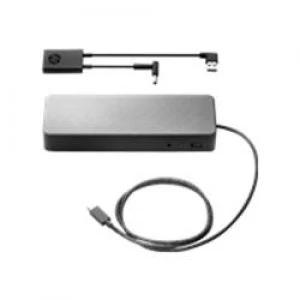 Image of HP USB-C Universal Dock + 4.5mm and USB Dock Adapter