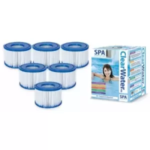 Image of Lay-Z-Spa Starter Kit - 6 Filters, Chlorine, PH+ & PH-, Foam Remover & 25 Dip Test Strips - Bestway