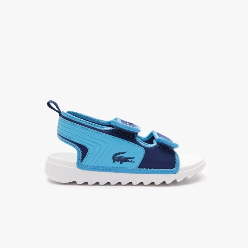 Image of Lacoste Childrens Surukids Sandals - Blue Blue C10