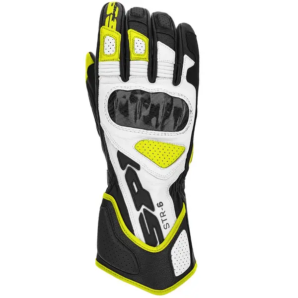 Image of Spidi Str-6 Black Fluorescente Yellow M