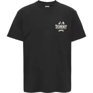Image of Tommy Jeans Tjm Rlxd Modern Prep Back Logo - Black