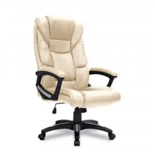 Image of Titan Oversized High Back Leather Effect Executive Chair with Integral NTDSBCPG344CM