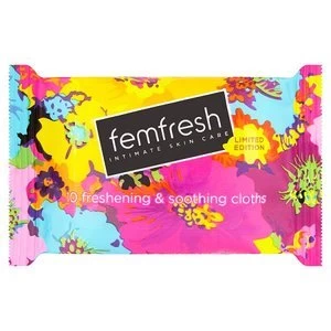 Image of Femfresh Pocket Wipes x 10