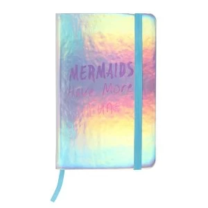 Image of Iridescent Mermaid A6 Notebook