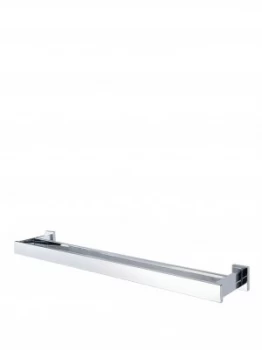 Image of Aqualux Haceka Edge 62.5cm Double Towel Rail