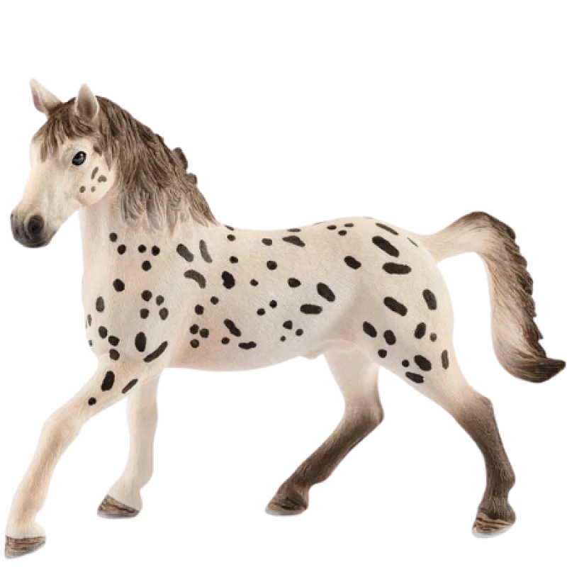 Image of Figurine: Schleich Horse Club Knapstrupper Stallion Toy Figure (13889) Multi