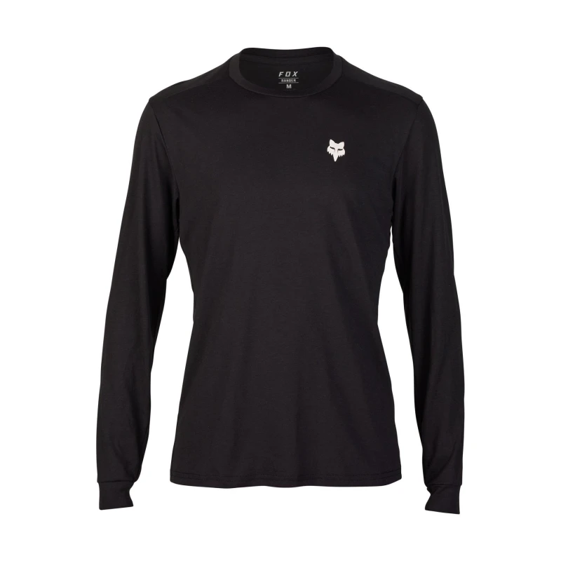 Image of Fox Ranger Shepherds Drirelease Long Sleeve Jersey Black male Medium