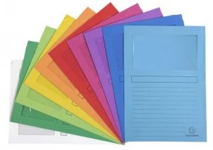 Image of Forever Window Folder A4 Assorted PK100