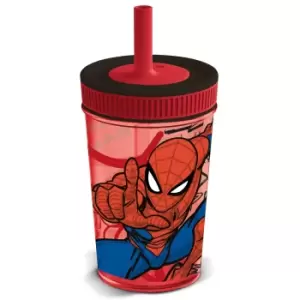 Image of STOR Spiderman Urban Web Leak Proof Straw Tumbler