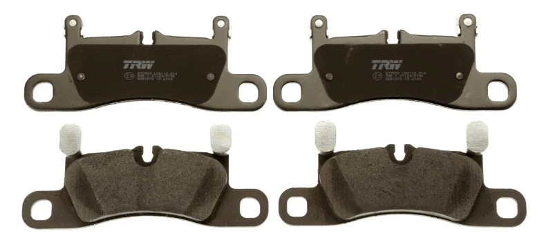 Image of TRW GDB1876 Brake pad set prepared for wear warning indicator Brake Pad Set,disc brake (402)