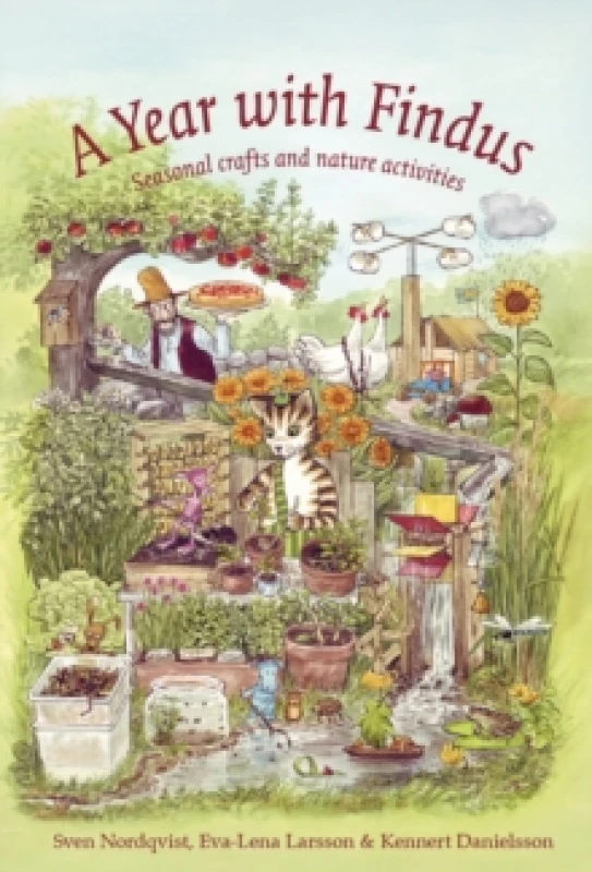 Image of A Year with Findus : Seasonal crafts and nature activities Hardback