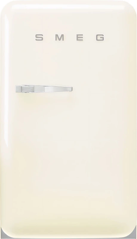 Image of Smeg 50s Style Right Hand Hinged Home Bar FAB10HRCR6 97cm Fridge - Cream - D Rated