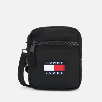 Image of Tommy Jeans Mens Heritage Reporter Bag - Black