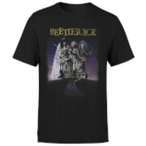 Image of Beetlejuice Distressed Poster T-Shirt - Black