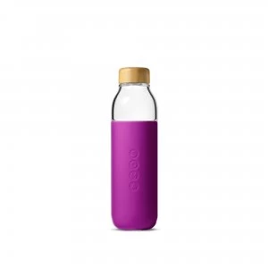 Image of Soma Glass Water Bottle Purple