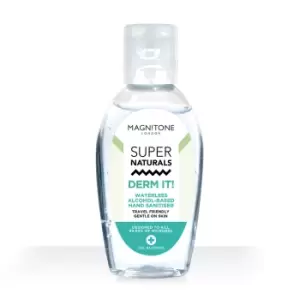 Image of Magnitone SuperNaturals Derm It! Waterless Alcohol-Based Hand Sanitiser Gel 50ml