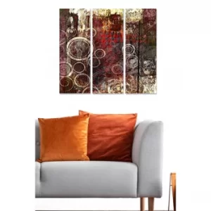Image of MDF5146586 Multicolor Decorative MDF Painting (3 Pieces)
