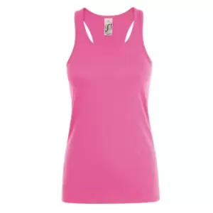 Image of SOLS Womens/Ladies Justin Sleeveless Vest (M) (Orchid Pink)