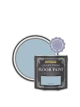 Image of Rust-Oleum Chalky Finish Floor Paint In Nan&Rsquo;S Best China - 2.5-Litre Tin