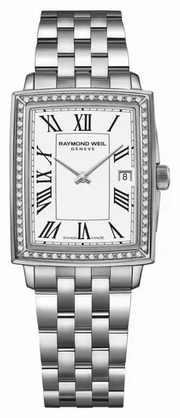 Image of Raymond Weil 5925-STS-00300 Toccata Diamond White Dial Watch