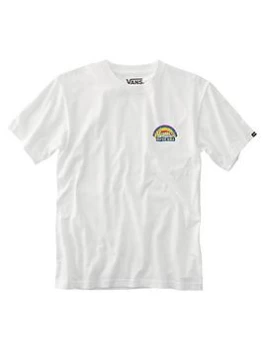 Image of Boys, Vans X Spongebob Imaginaaation Short Sleeve T-Shirt - White, Size 5 Years