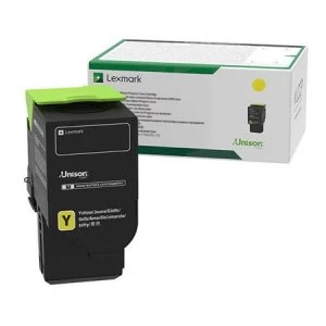 Image of Lexmark 78C2XY0 Yellow Laser Toner Ink Cartridge