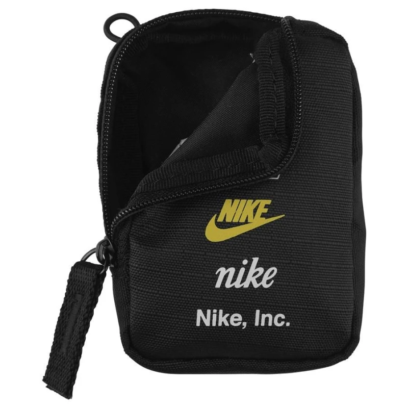 Image of Nike Hbr Logo Lanyard Pouch Black unisex