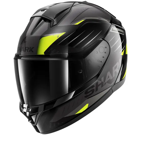 Image of Shark Ridill 2 Bersek Black Green Anthracite KGA Full Face Helmet M