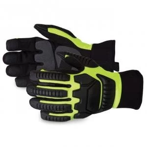 Image of Superior Glove Clutch Gear Cut Resistant Waterproof Yellow M Ref