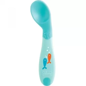 Image of Chicco Take Eat Easy spoon 8m+ Blue 1 pc