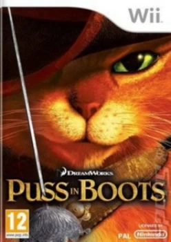 Image of Puss in Boots Nintendo Wii Game