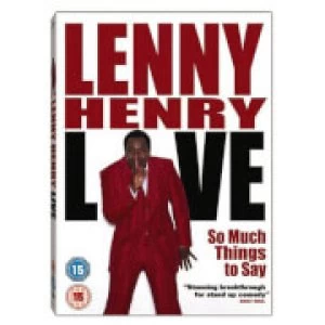 Image of Lenny Henry - So Much Things To Say, Live