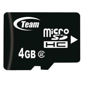 Image of Team Group Micro SDHC 4GB memory card MicroSDHC