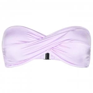 Image of Seafolly Shine Bandeau Bikini Top - LILAC