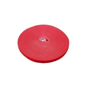 Image of LTC Pro Roll Cable Management Hook and Loop Tape (Red)